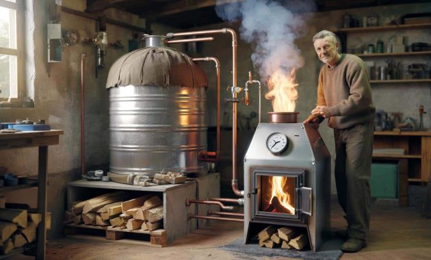 3,000 liters of hot water a day: Tinkerer needs no electricity, oil or gas