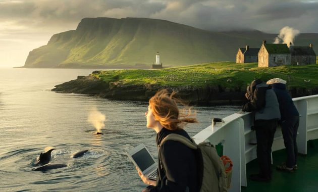 €5,000 a month and free housing to live six months on a remote Scottish island with puffins and whales