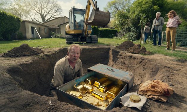 A €700,000 treasure: a Rhône resident finds gold bars and coins while digging a swimming pool
