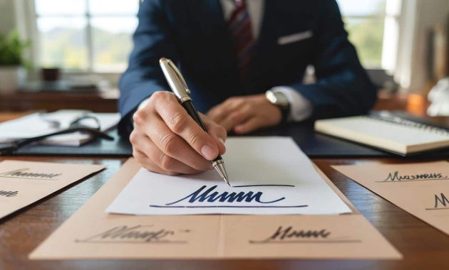 According to psychology, underlining your name in a signature can reveal more about your personality than you think