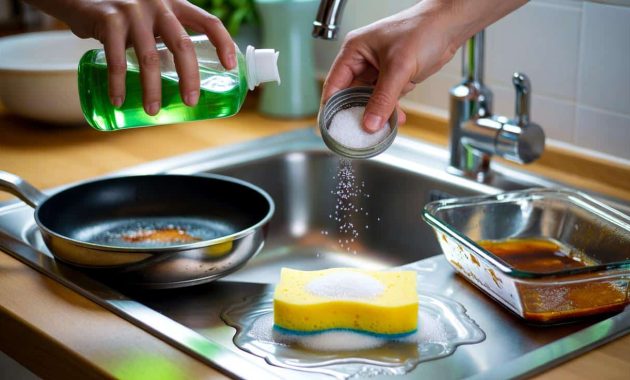 Add salt to your washing-up liquid to fix your biggest kitchen problem