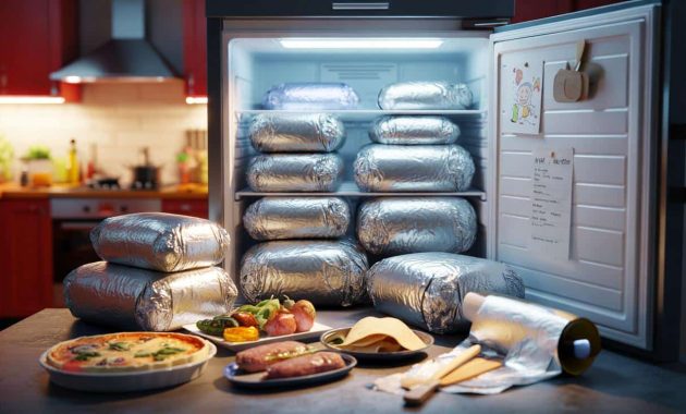 Aluminum foil in the freezer: the simple hack winning over more households