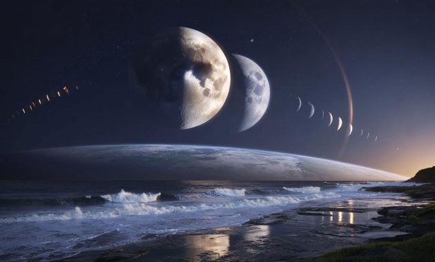 As it slowly drifts away from Earth, the Moon is changing the length of our days and our tides