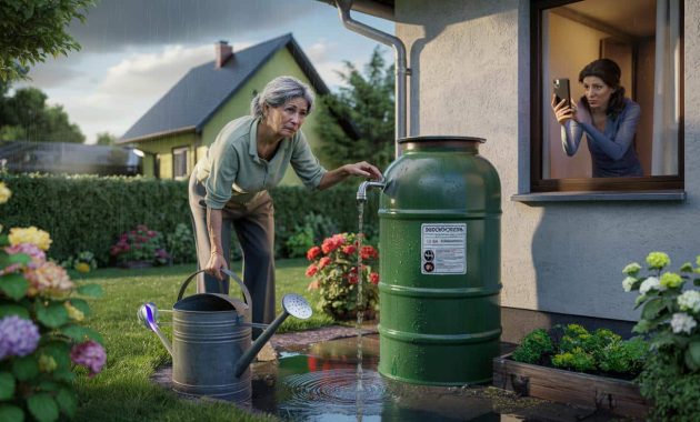 Bad news for gardeners: a 135 fine may apply if you use collected rainwater without proper authorization starting February 31,