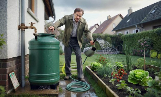 Bad news for gardeners: a €135 fine will apply from March 18 for using rainwater without authorization