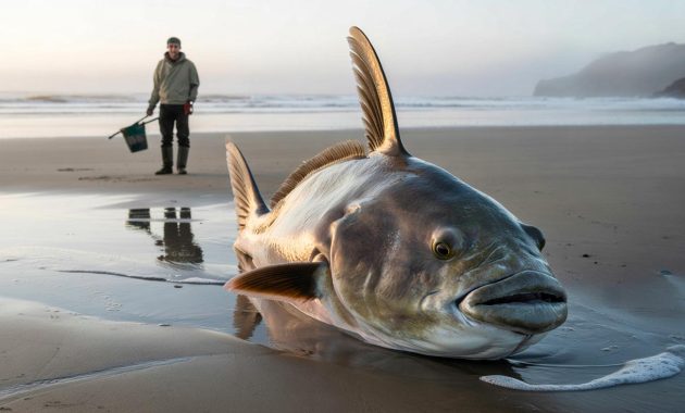 Exceptional find: ultra-rare sunfish washes ashore in the United States