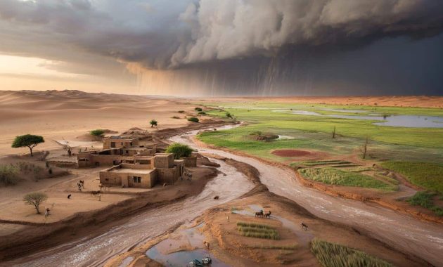 Excess rainfall could remake the Sahara and upset Africa’s fragile balance, study warns