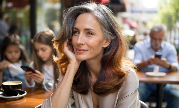 Goodbye to traditional hair dyes : a new trend is emerging that naturally covers grey hair while helping people look younger