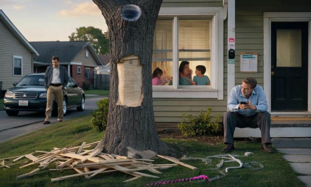 How a neighborhood feud over a homemade treehouse ended with a court order, a family divided, and a community asking if safety rules have gone too far
