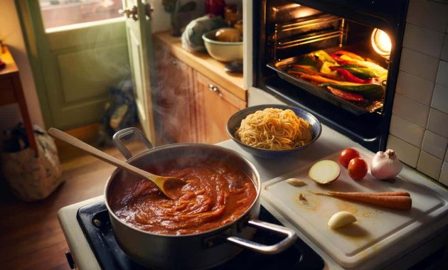 “I make this warm dinner when I want the kitchen to smell like home”