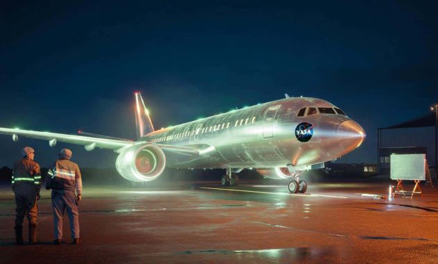 Nasa creates new luminous paint that could reshape the design of future aircraft