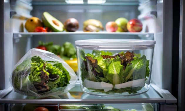 No foil, no plastic wrap: the best way to keep salad fresh without wilting