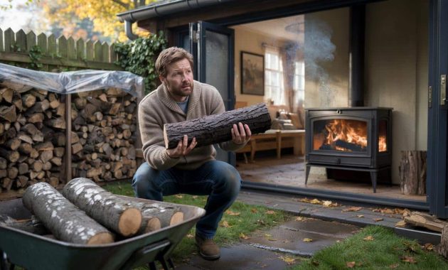 “No one explained how to do it”: their firewood stored for months was actually unusable