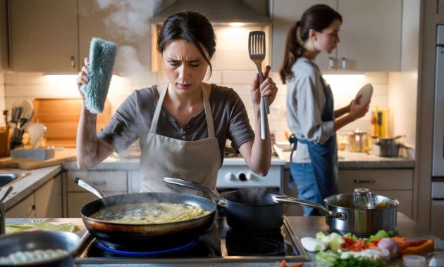 Psychology shocks home cooks with claims that cleaning as you cook is less about hygiene and more about a need to dominate your environment