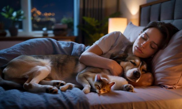 Psychology suggests that people who sleep in the same bed as their pets often share 10 quiet emotional and personality strengths