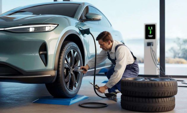 Replacing tyres on your electric car now costs more than charging it
