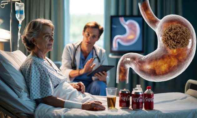 Rushed to emergency surgery, she healed in just 24 hours thanks to a Coca-Cola treatment