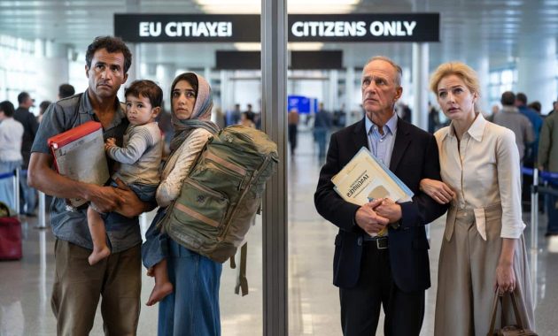 Should rich countries close their borders to migrants to protect their welfare state or open them at the risk of social chaos