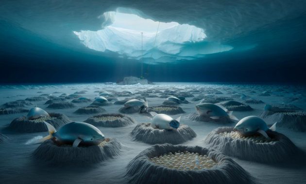 Stunning find of thousands of fish nests beneath Antarctic ice fuels angry debate over whether environmental protection is just a myth