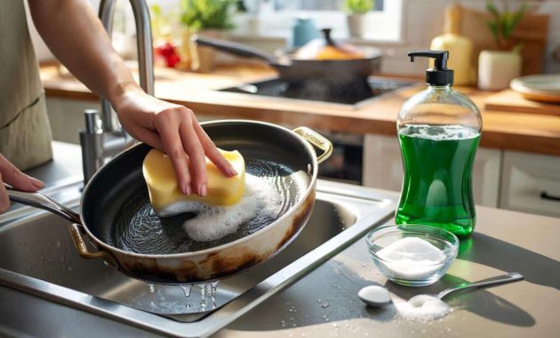 The brilliant salt trick in dishwashing liquid will solve your biggest kitchen headache