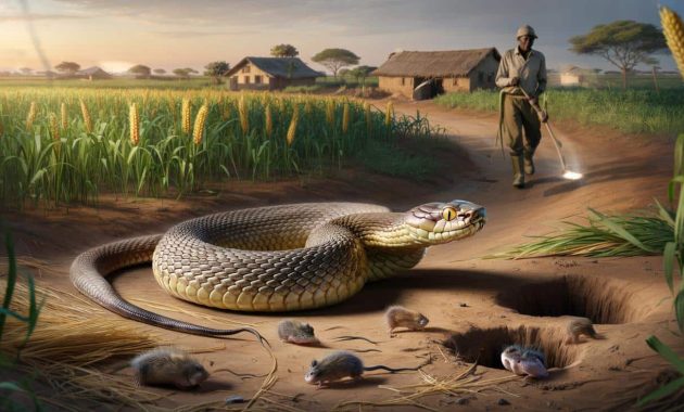 The deadliest snake in Africa could become an unexpected ally for local agriculture