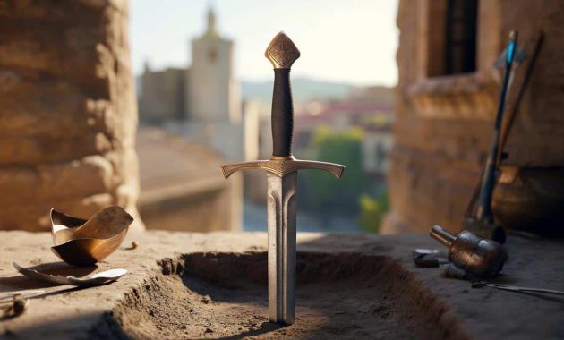 The “Excalibur” sword found in Spain in 1994 may have Islamic origins