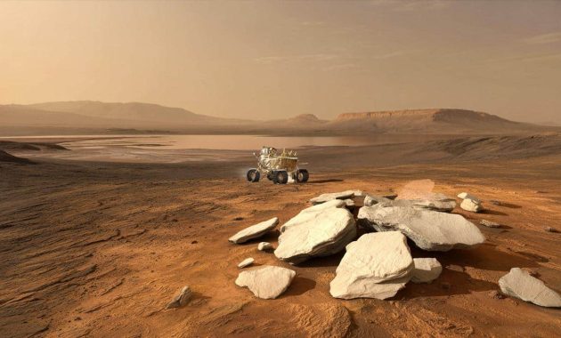 The finding of white rocks on Mars supports the idea of a tropical climate 3 billion years ago