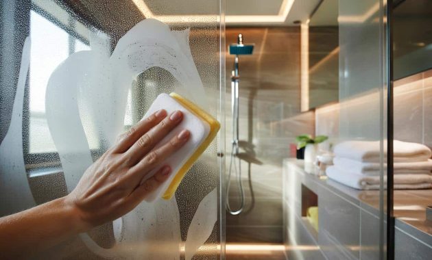The genius hotel trick to clean shower doors streak-free and make them crystal clear again