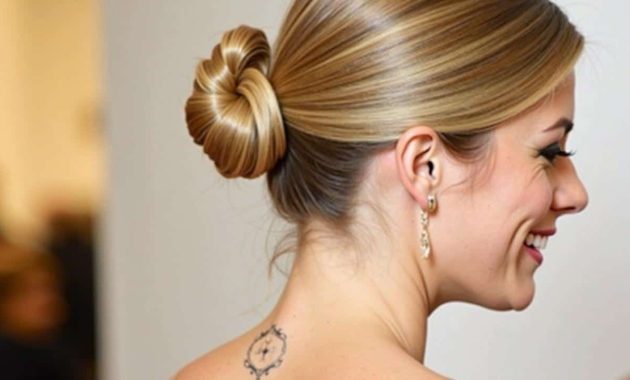 The trick you need to know to create a chic bun in under a minute