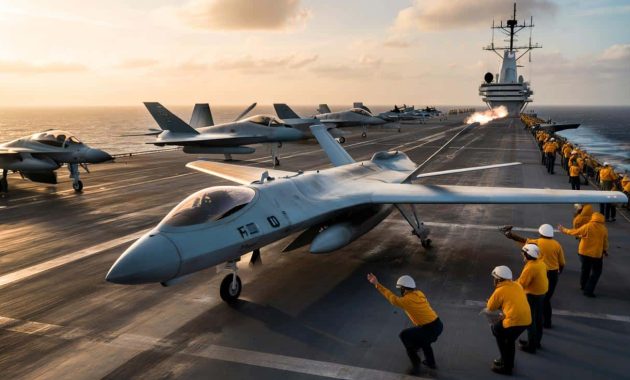 The United States is betting on a drone that could change aircraft carriers’ lives: this unmanned tanker has already cleared the most underrated step, taxiing, and is preparing the shift to far greater range