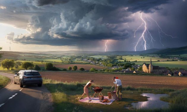 Weather: storm alert as 61 French departments face lightning risk this weekend