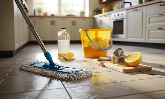 What you should add to your mop bucket water to make your floors look new without bleach or ammonia