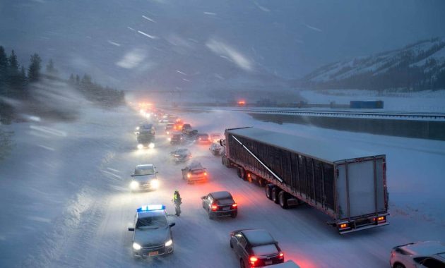 Winter storm warning issued as up to 72 inches of snow could disrupt travel and bring major routes to a standstill
