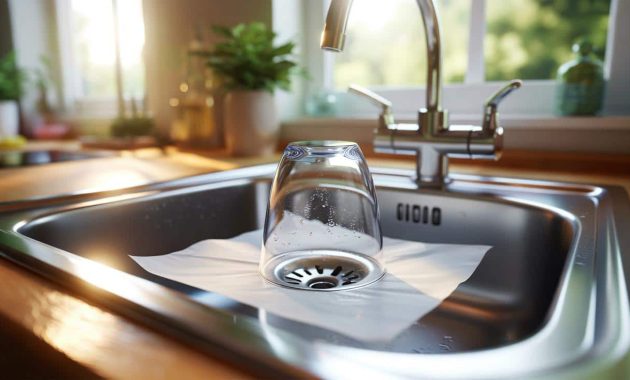 You should leave a glass and paper in the sink before your summer holidays – here’s why