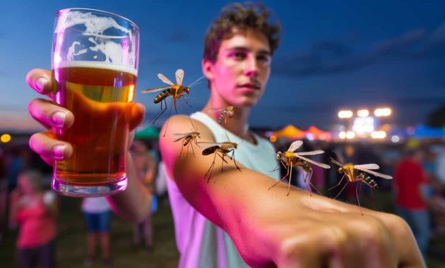Your beer consumption might explain why mosquitoes bite you more, researchers reveal